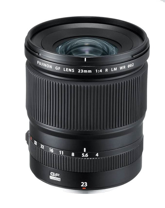 FUJIFILM NON GF23MMF4 R LM WR LENS, BLACK