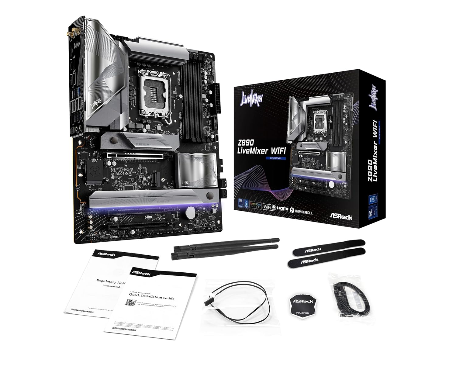 CPU CORE ultra9 285K z890 live mixer wifi Intel Core Ultra 9 285K CPU Hits Record 7.5 GHz Frequency On ASUS