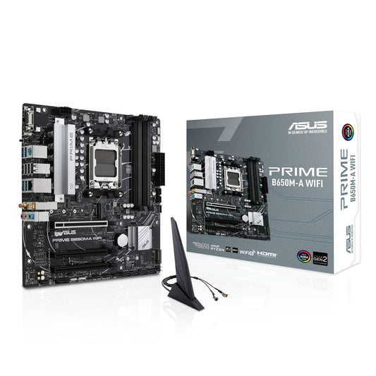 ASUS Prime B650M-A WiFi Micro-ATX Motherboard, DDR5