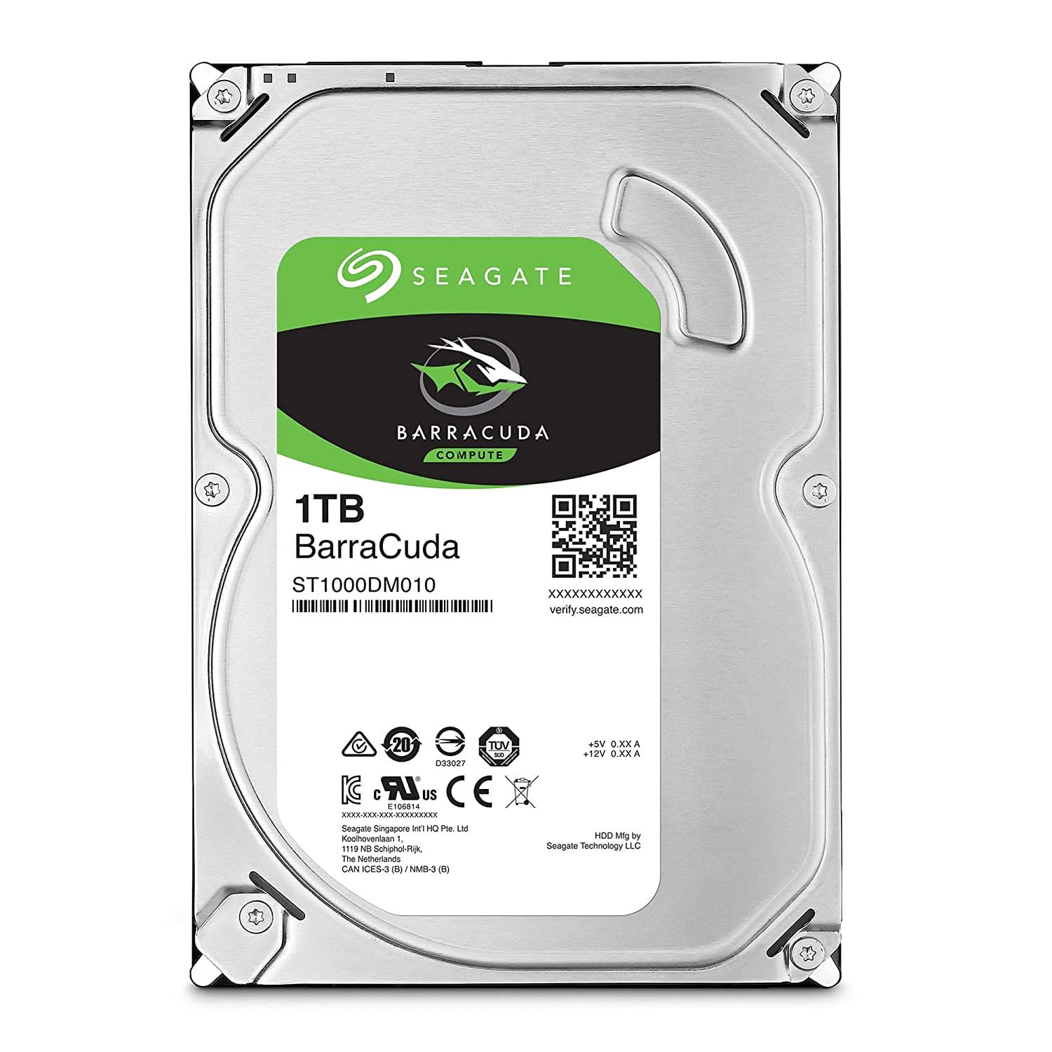 SEAGATE BARRACUDA 1 TB INTERNAL SATA HARD DRIVE ST1000DM014