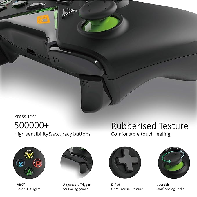 COSMIC BYTE NEBULA (BLACK) GAMEPAD