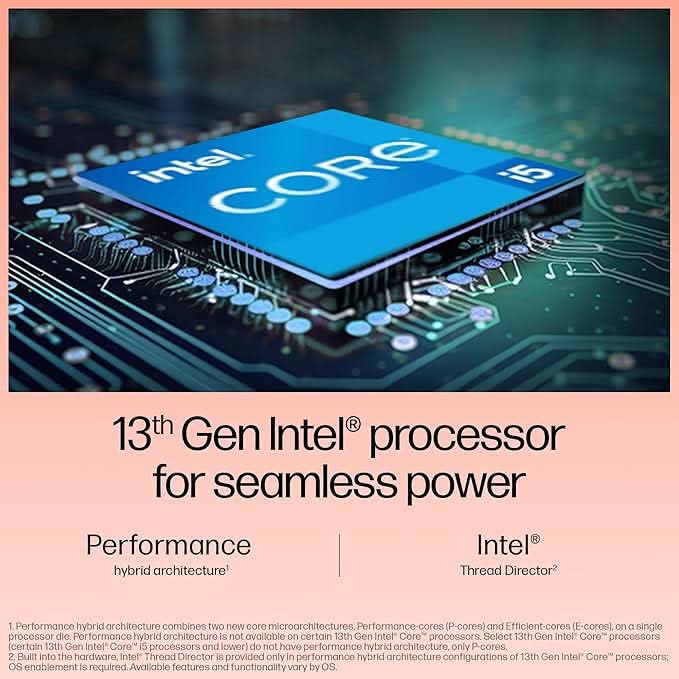 HP 15, 13th Gen Intel Core i5-1334U Laptop (12GB DDR4,512GB SSD) Anti-