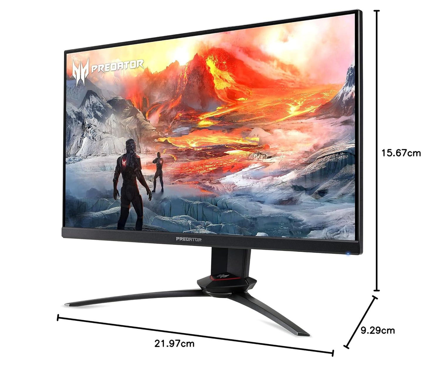 Acer Predator Xb253Q Gx 24.5 Inch (62.23 Cm) Led 1920 x 1080 Pixels Fhd IPS 0.5 Ms 240Hz Gaming Monitor