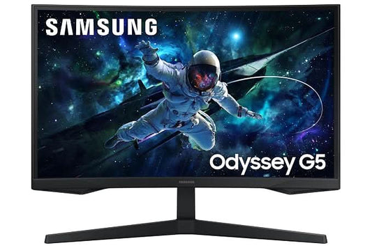 Samsung 27 Inch Odyssey G5 2K Curved Gaming Monitor LS27CG550EWXXL Black