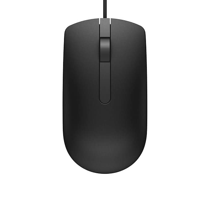 DELL MS116 USB WIRED OPTICAL MOUSE