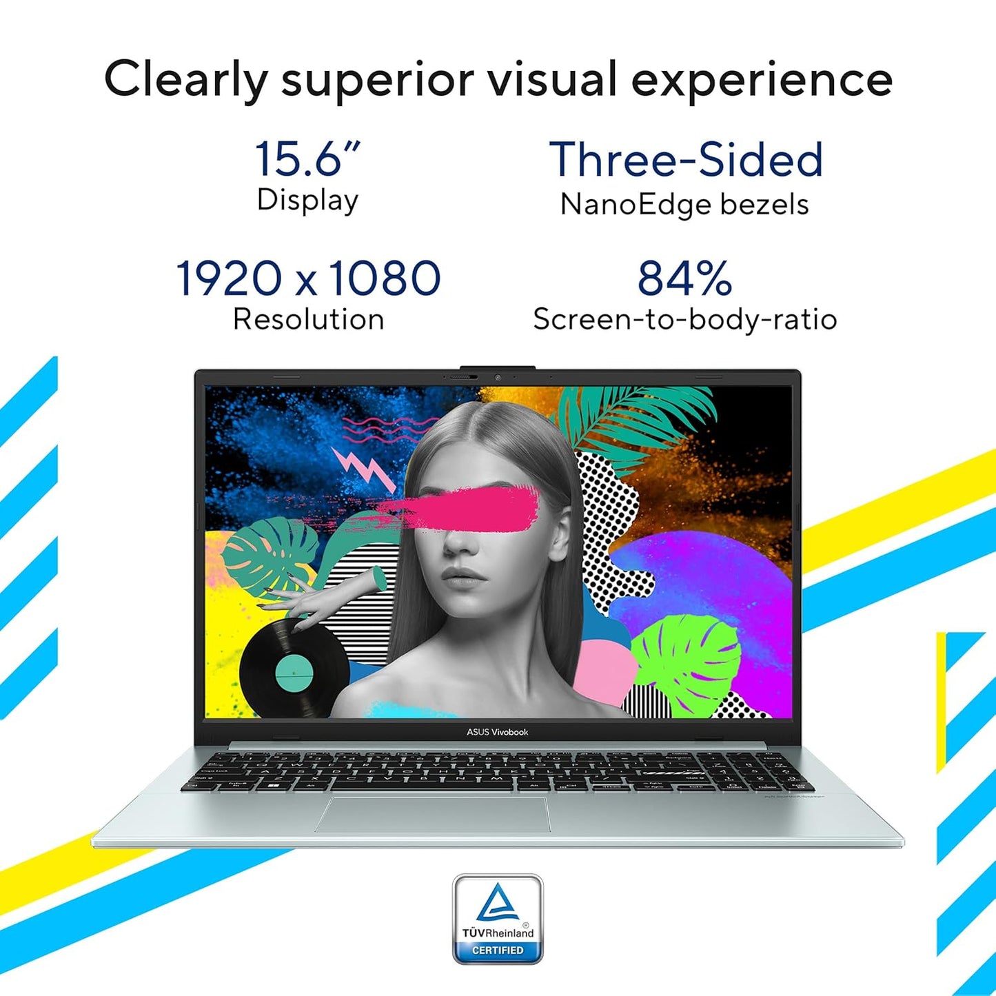 ASUS VIVOBOOK GO 15 (2023), INTEL CORE I3-N305, 15.6" (39.62 CMS) FHD, THIN AND LIGHT LAPTOP (8GB/512GB SSD/INTEGRATED GRAPHICS/WINDOWS 11/OFFICE 2021/BACKLIT KB/GREY/1.63 KG), E1504GA-NJ323WS