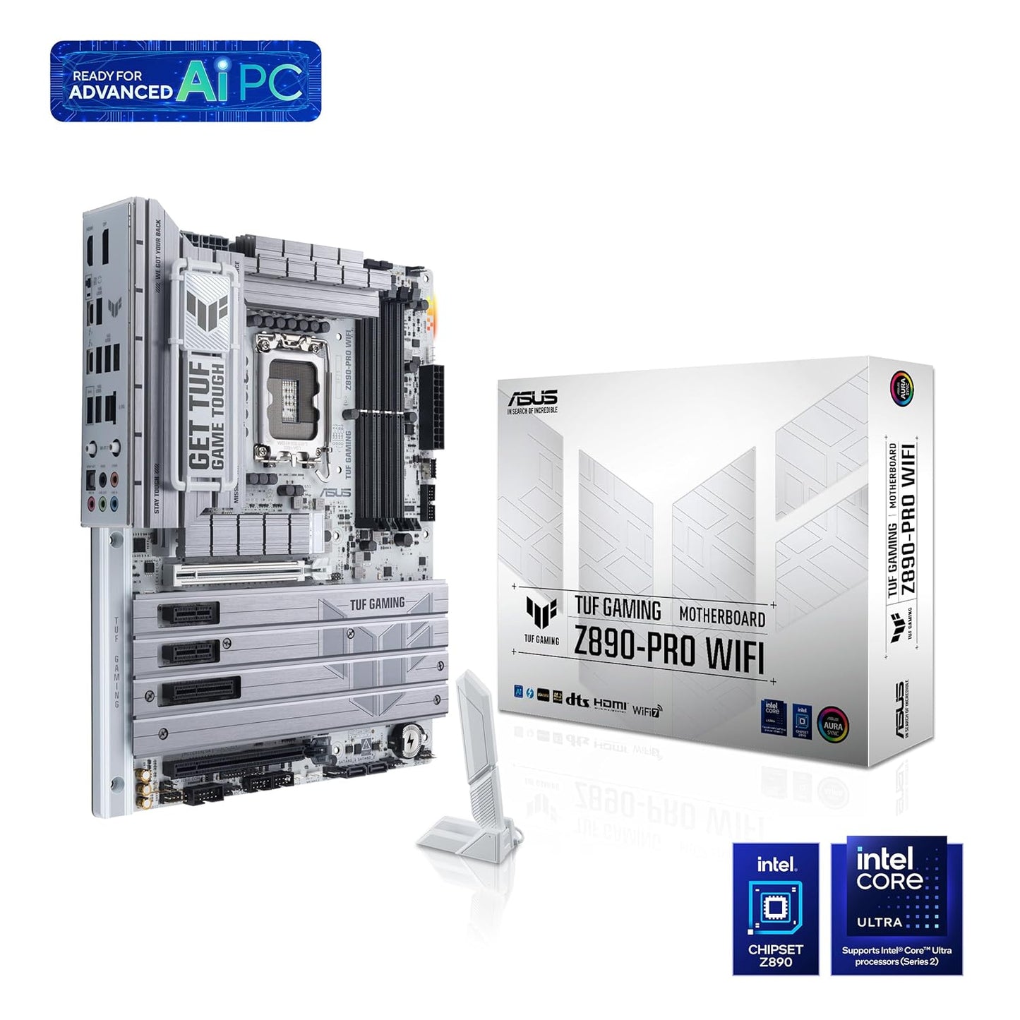 ASUS TUF GAMING Z890-PRO WIFI INTEL Z890 CHIPSET MOTHERBOARD