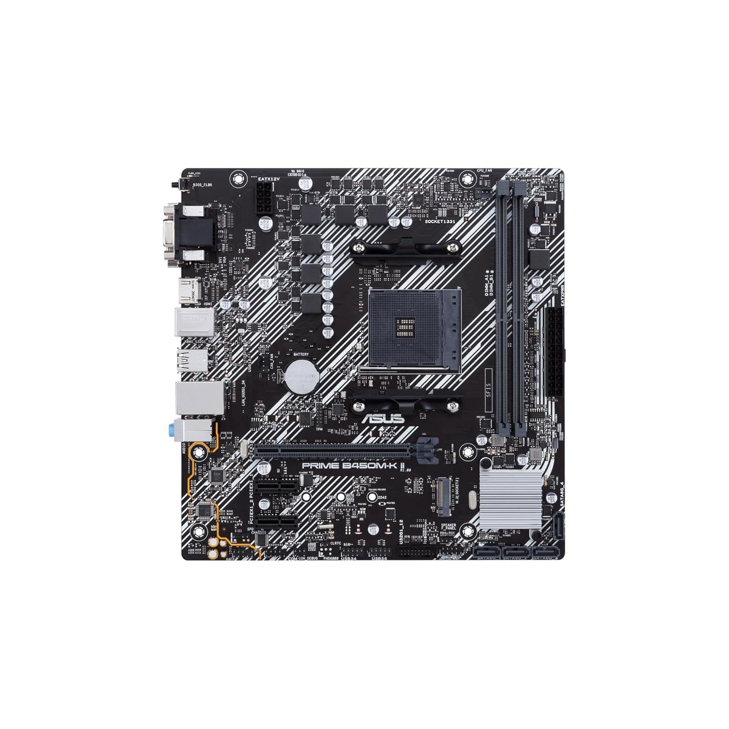 ASUS PRIME B450M-K II MOTHERBOARD