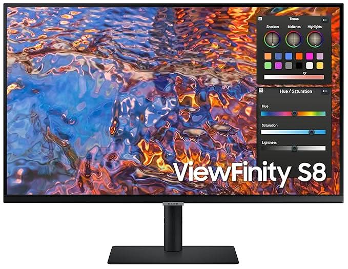 Samsung32 Inch UHD Resolution Monitor LS32B800PXWXXL