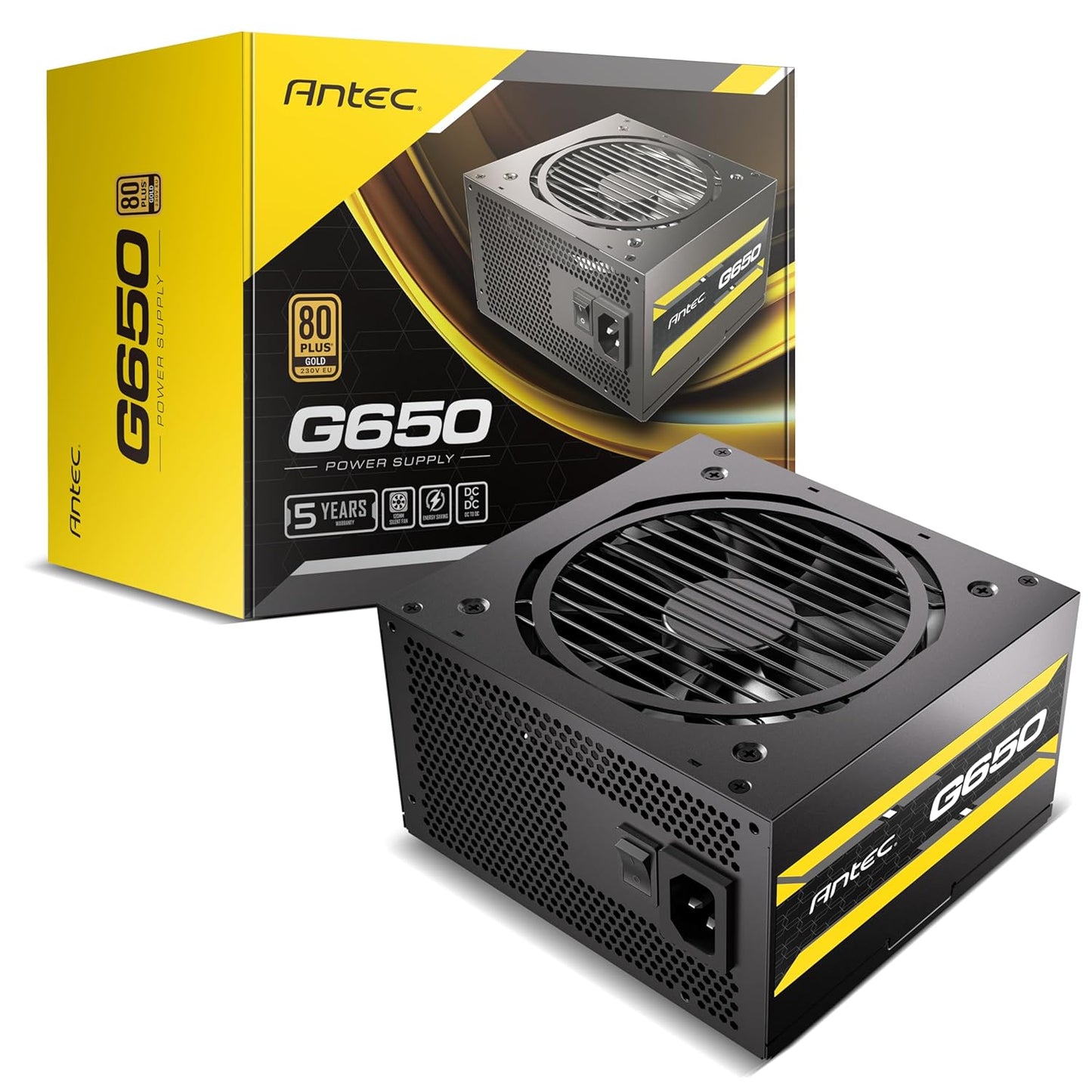 ANTEC G650 GOLD 650 WATT SEMI MODULAR SMPS