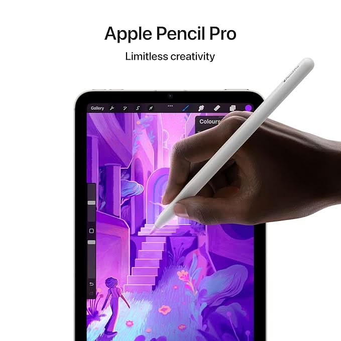 Apple iPad mini A17 Pro Wi-Fi and Cellular 512GB - Starlight