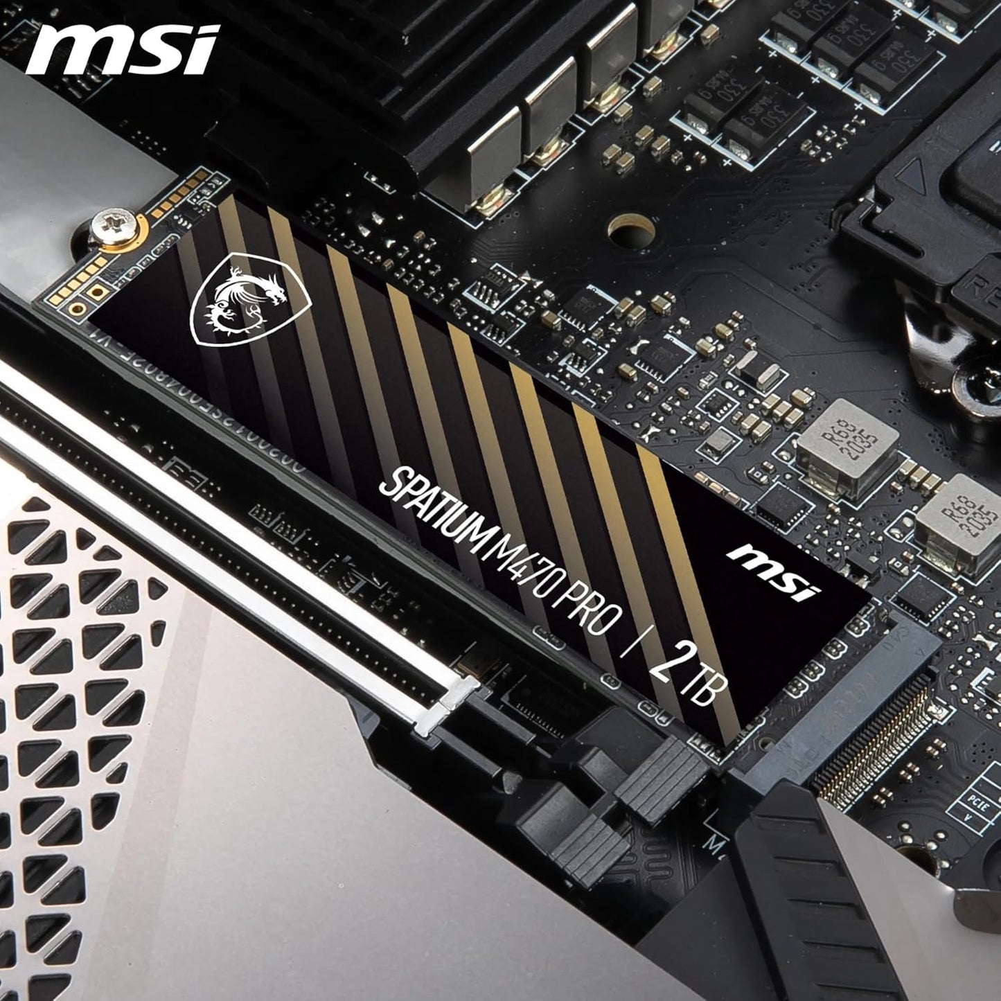 MSI SPATIUM M470 PRO SSD 2 TB INTERNAL M.2 2280 PCIE 4.0 X4 S78-440Q990-P83