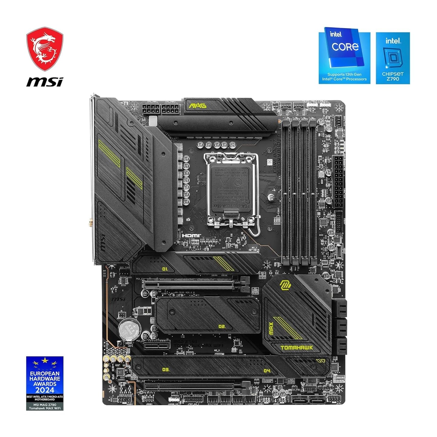 MSI MAG Z790 TOMAHAWK MAX WIFI MOTHERBOARD