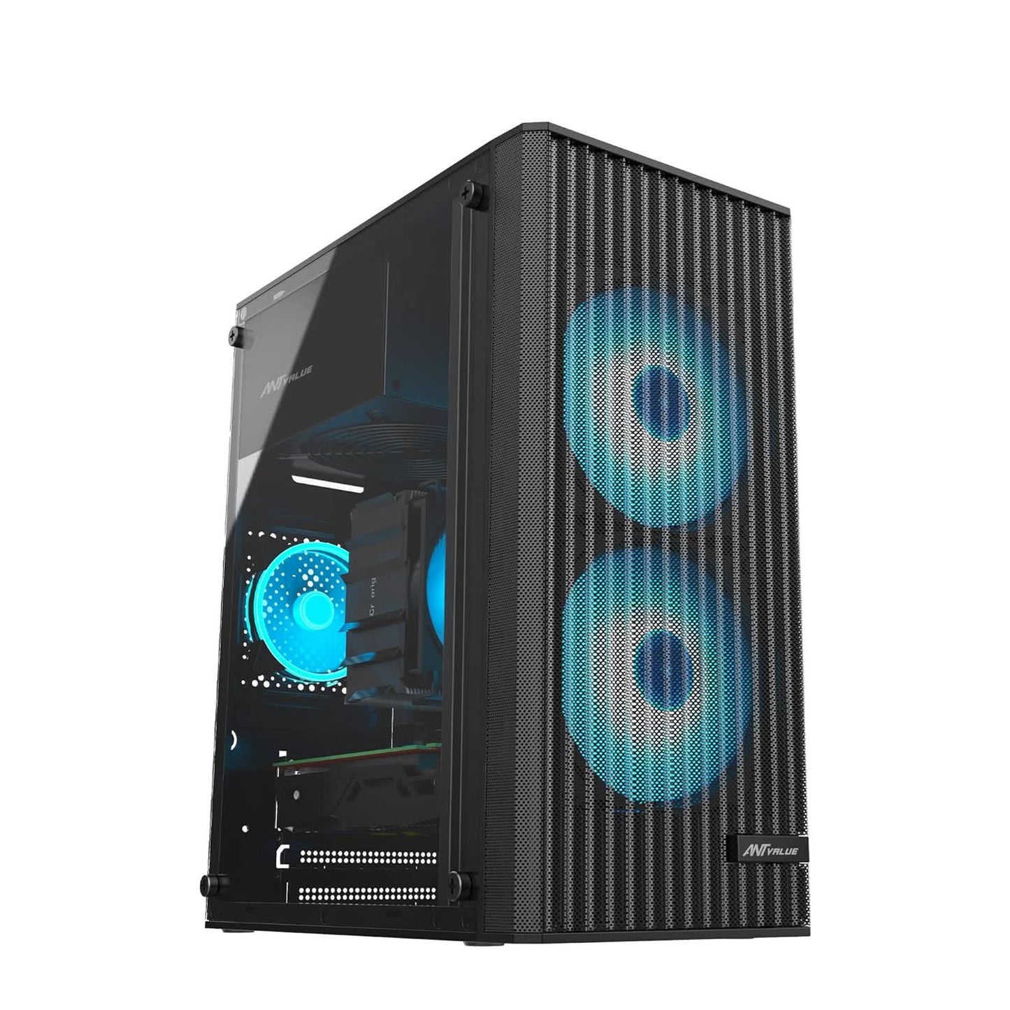 Ant esports VM10 (M-ATX) Mid Tower Cabinet (Black)