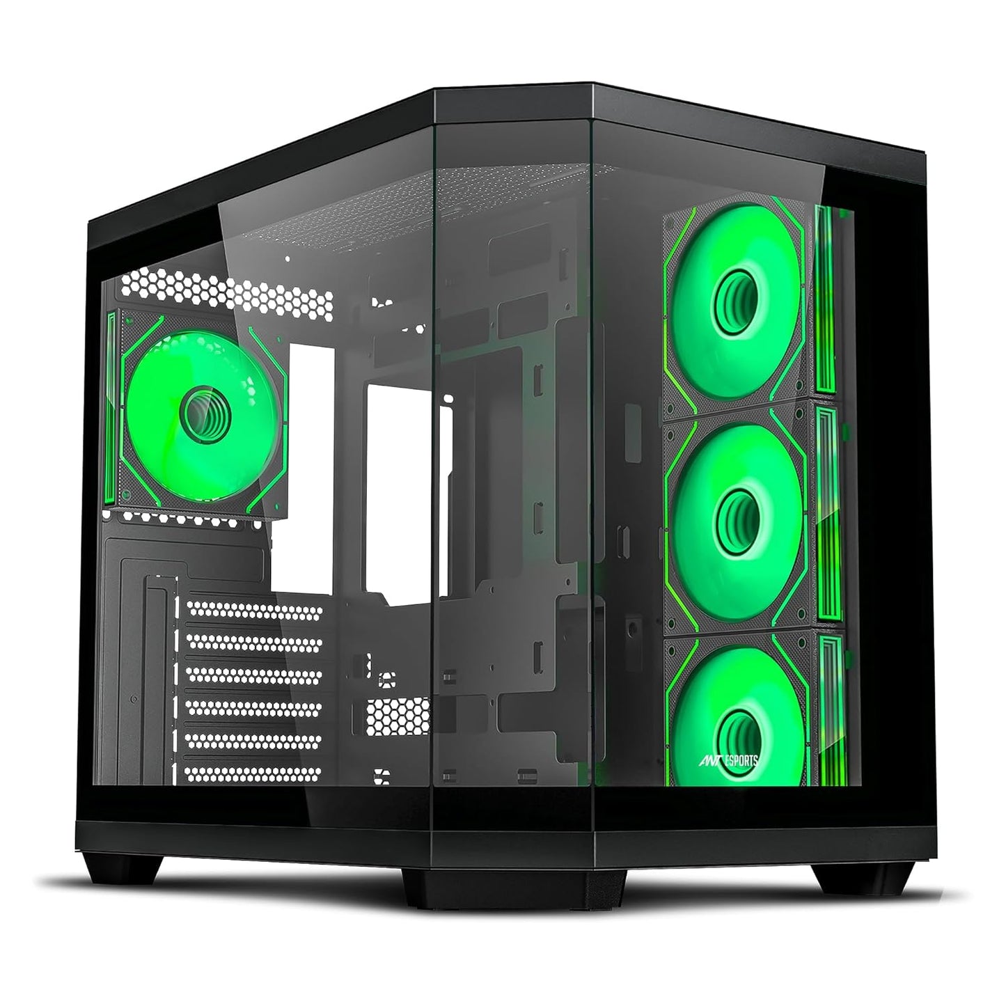 Ant Esports Crystal X11 ARGB (ATX) Mid Tower Cabinet Black