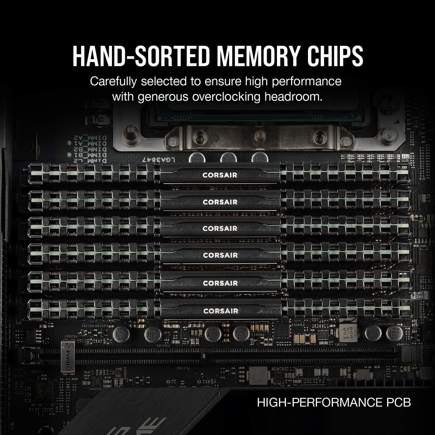CORSAIR VENGEANCELPX64GB (2X 32GB) DDR4 3200(PC4-25600) C161.35V Desktop Memory -Black