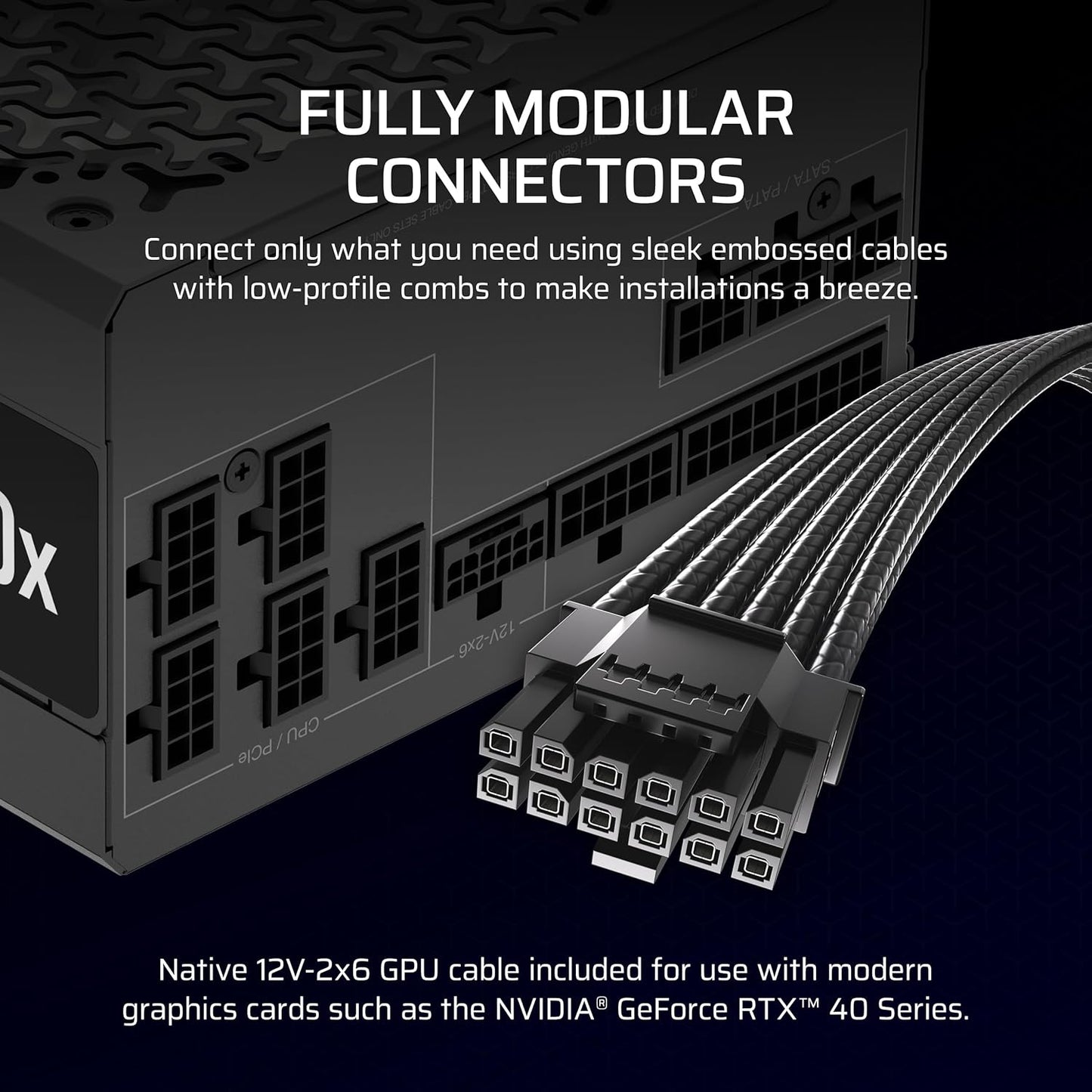 CORSAIR RMX SERIES RM850X ATX POWER SUPPLY
