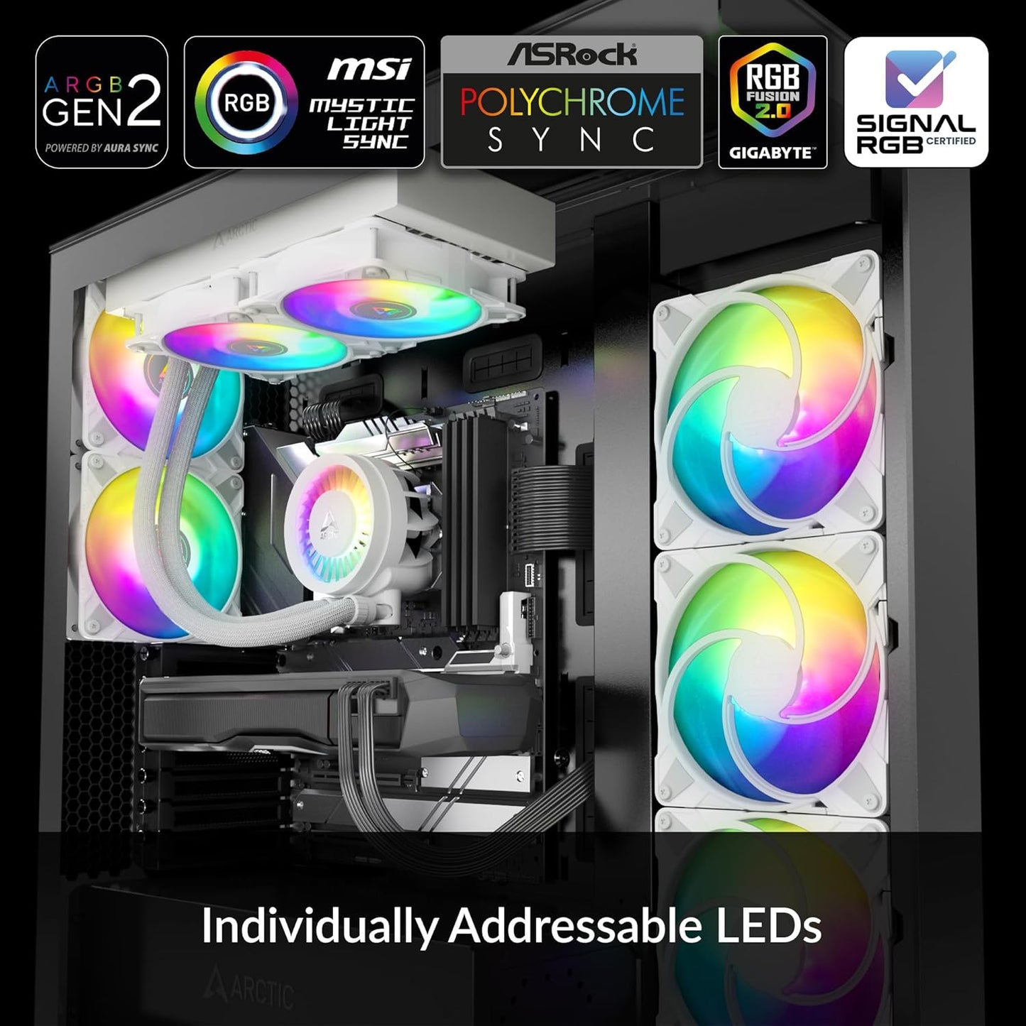 ARCTIC LIQUID FREEZER III-240 A-RGB (WHITE)