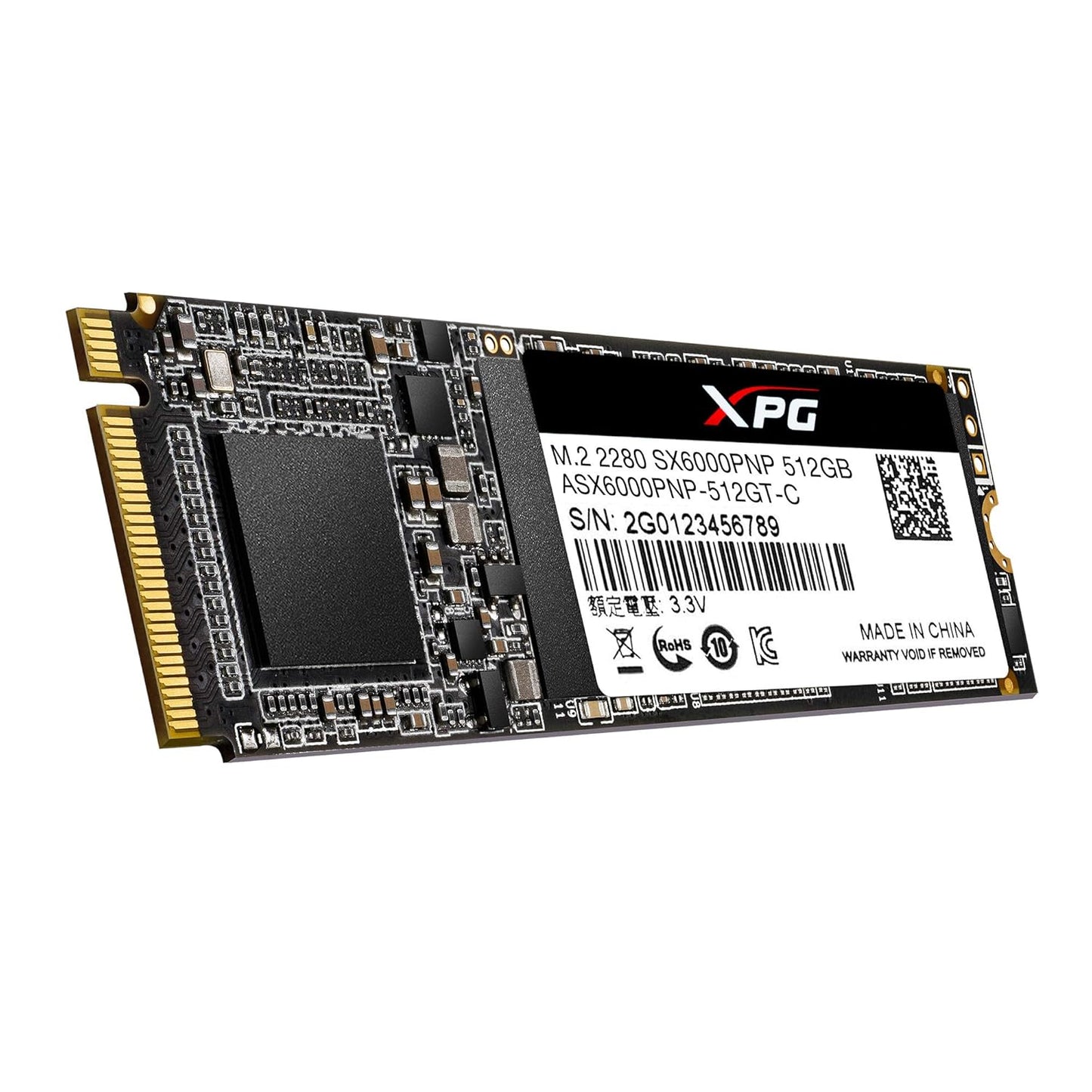 XPG ADATA SX6000 PRO M.2 NVME 512GB - ASX6000PNP-512GT-C