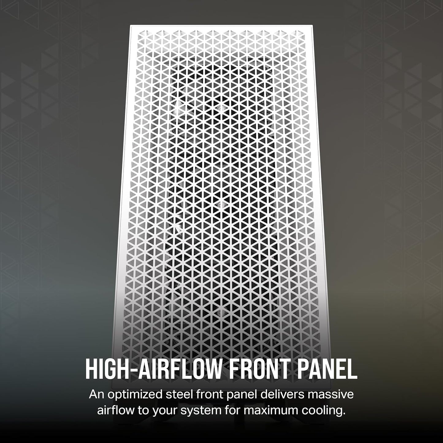 CORSAIR 3000D AIRFLOW TEMPERED GLASS MID-TOWER, WHITE, SI EDITION