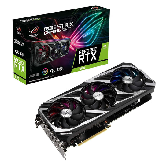 ASUS GEFORCE RTX 3050 8GB ROG STRIX GAMING GRAPHIC CARD