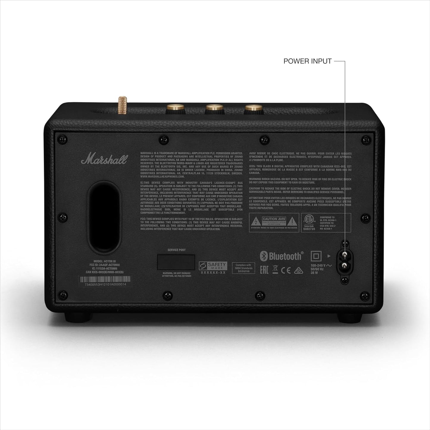 MARSHALL ACTON III MS-ACTN3-BLK