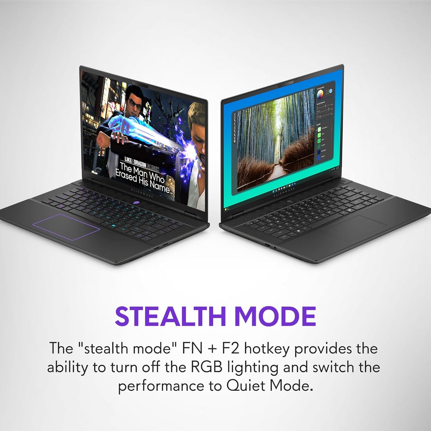Dell Alienware M16 R2 Gaming Laptop with AI Enabled - 16" QHD+ 240Hz Display, Intel Core Ultra 9 185H, 32GB RAM, 1TB SSD, NVIDIA GeForce RTX 4070, AlienFX RGB backlit keyboard, Dark Metallic Moon, 2.61kg