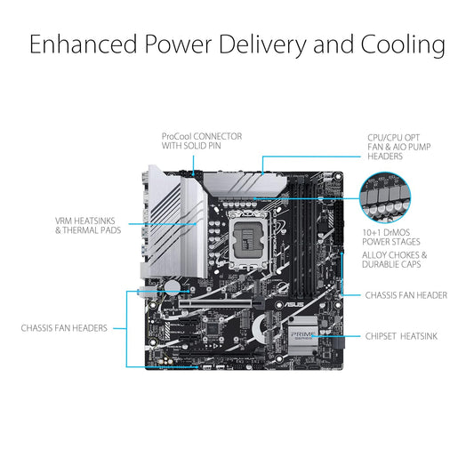 ASUS PRIME Z790M PLUS CSM DDR4 INTEL LGA1700 MOTHERBOARD