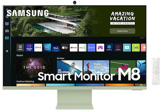 SAMSUNG M8 32 INCH LS32BM80GUWX UHD SAMRT MONITOR