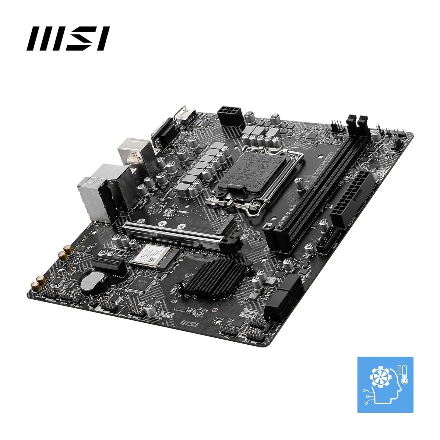MSI PRO H610M-G WIFI DDR5 MOTHERBOARD