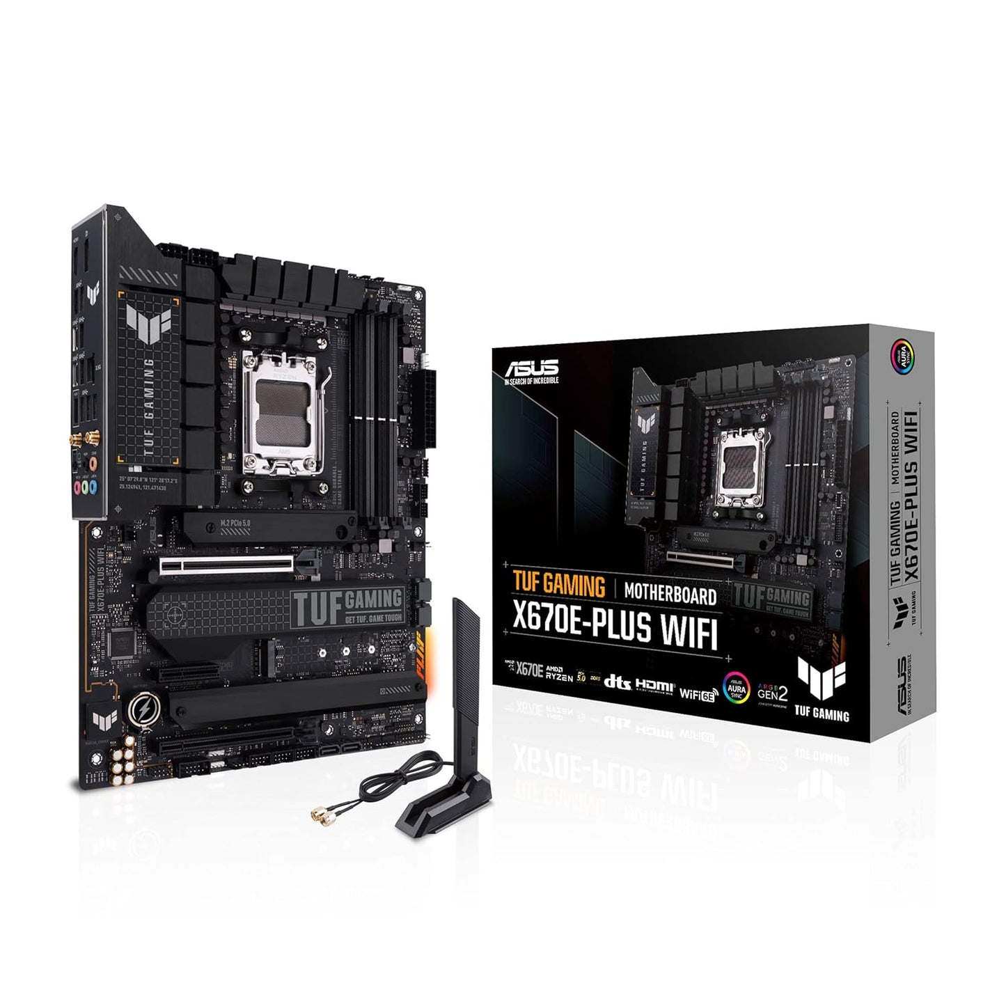 ASUS TUF GAMING X670E-PLUS WIFI DDR5 AMD MOTHERBOARD