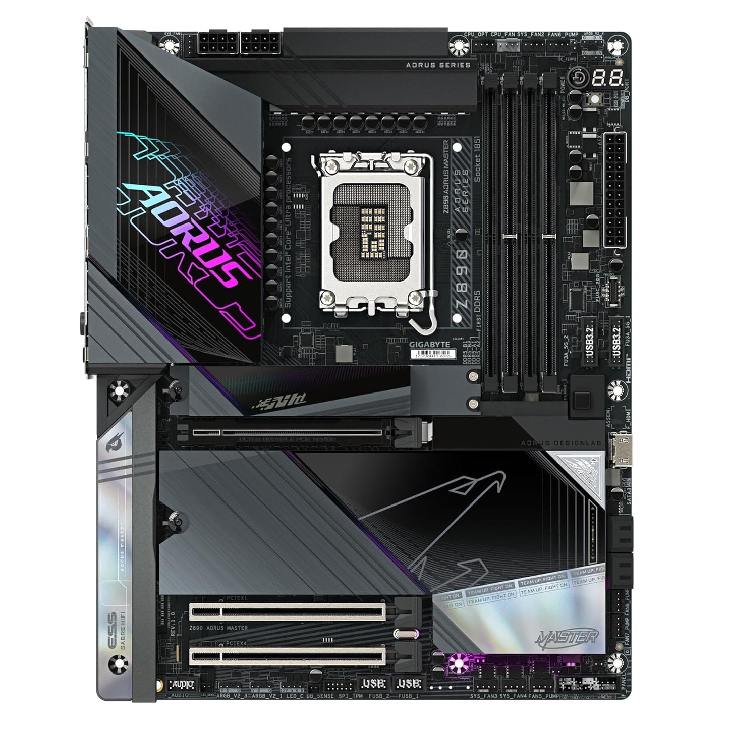 GIGABYTE Z890 AORUS MASTER LGA1851 ATX MOTHERBOARD