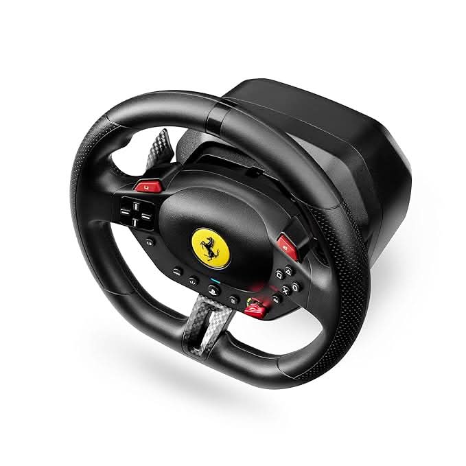 Thrustmaster T98 Ferrari 296 GTB, Racing Wheel for PS5, PS4, PC