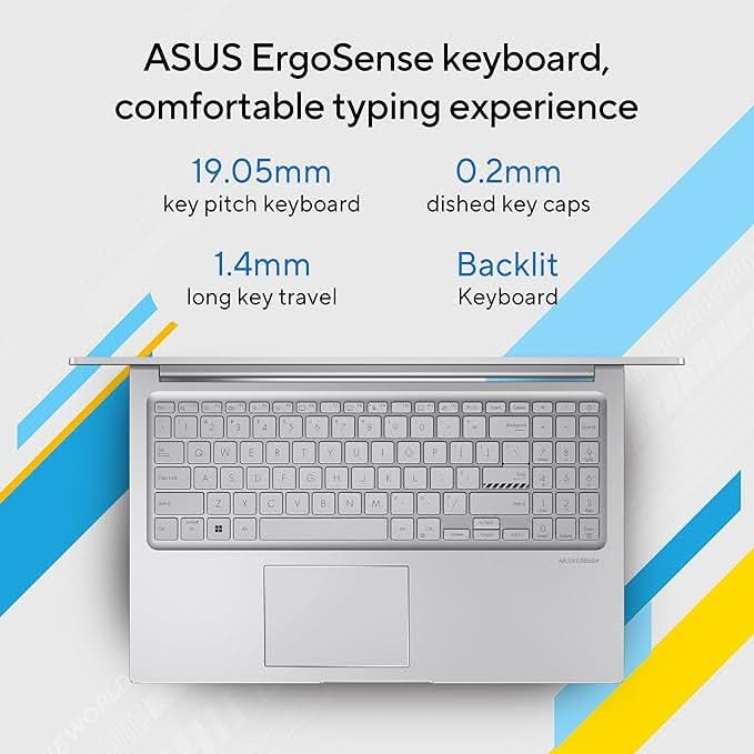 ASUS VIVOBOOK 15, LIGHT WEIGHT LAPTOP, INTEL CORE I5-1335U (16GB/512GB/INTEL IRIS XE GRAPHICS/15.6 INCH FHD/WINDOWS 11 HOME) X1504VA-NJ540WS