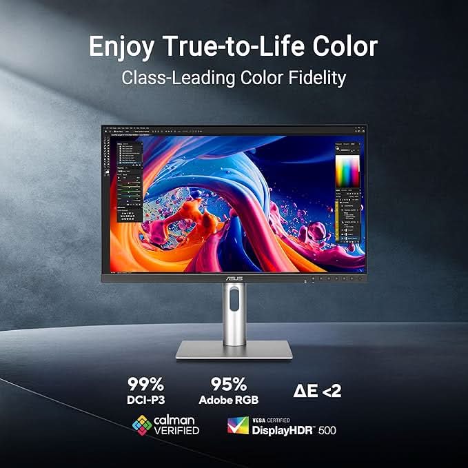 ASUS ProArt Display 27 Inch 5K HDR Professional Monitor