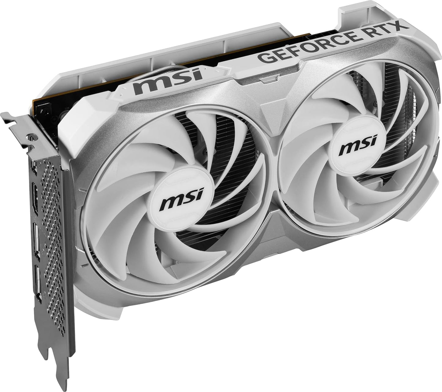 MSI GEFORCE RTX 4060 VENTUS 2X WHITE 8G OC GDDR6 GRAPHIC CARD