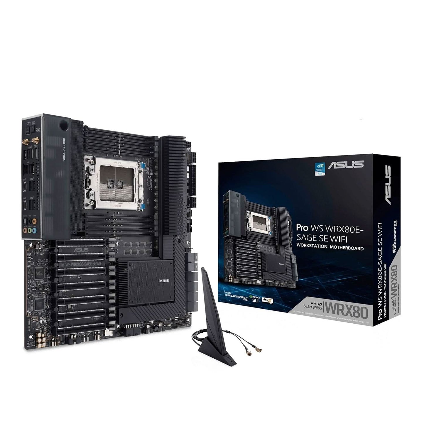 ASUS PRO WS WRX80E-SAGE SE WIFI WORKSTATION MOTHERBOARD