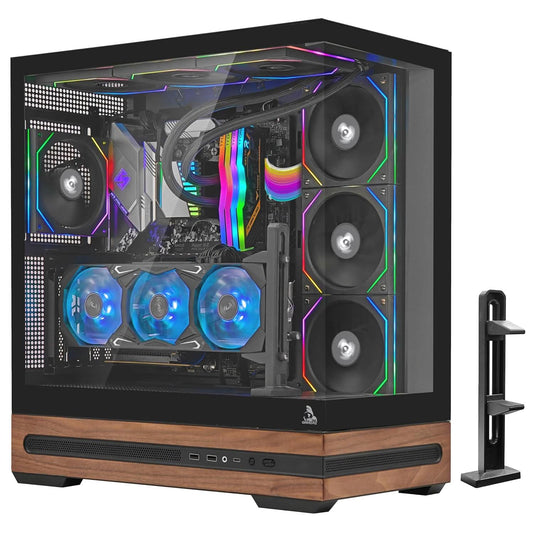 TAG GAMERZ STELLAR PRIME MID-TOWER GAMING CABINET BLACK