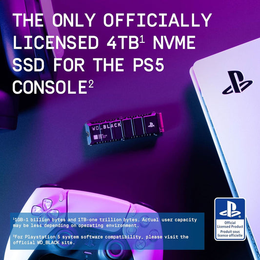 WD_Black SN850P NVMe SSD for PS5 2TB
