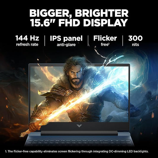 HP VICTUS 15 15-FB3036AX GAMING LAPTOP (AMD RYZEN 7 8845HS/16 GB/512 GB SSD/RTX 4060 8GB GEFORCE/WINDOWS 11 HOME/MSOFFICE)