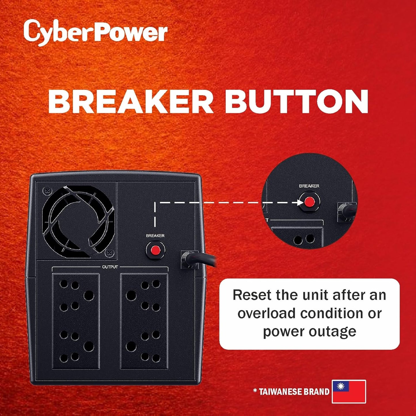 CYBER POWER 1.2 KVA UPS