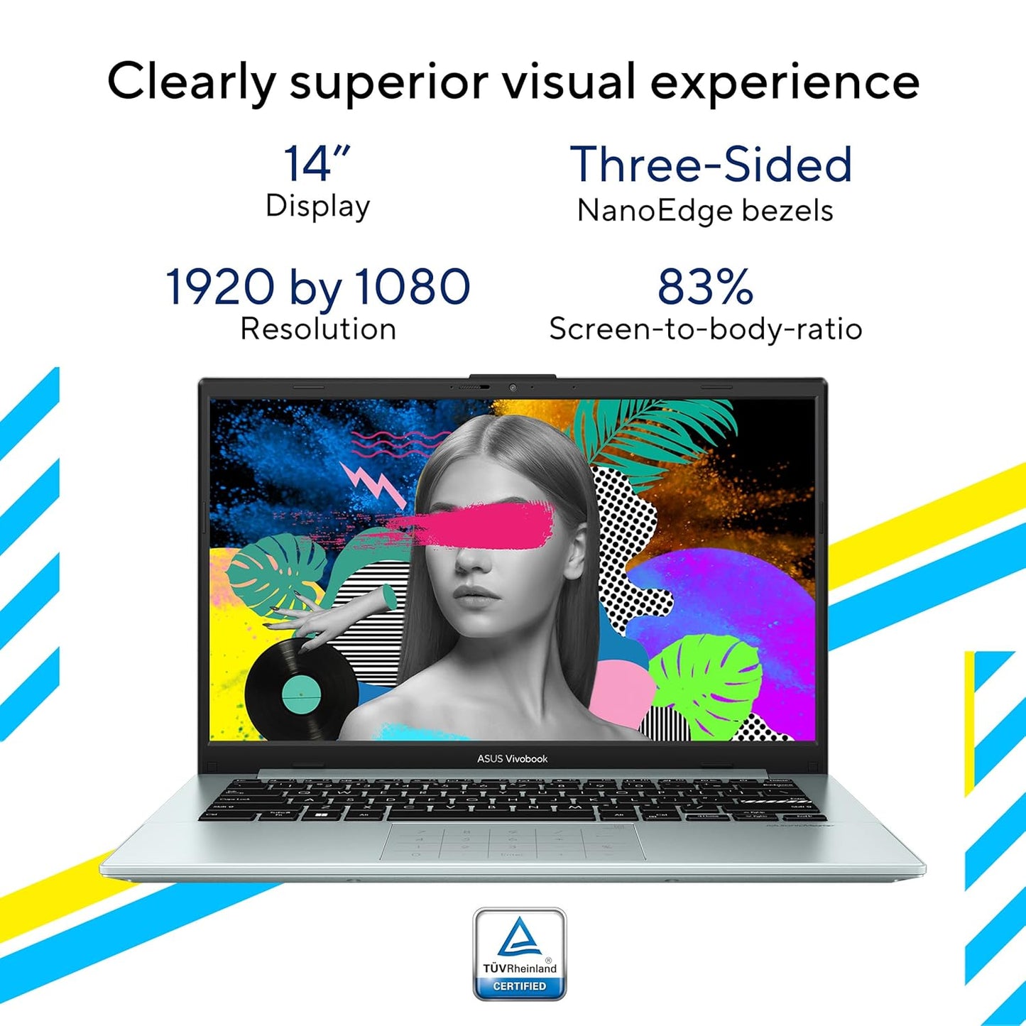 ASUS VIVOBOOK GO 14 (2023), INTEL CORE I3-N305, 14" (35.56 CMS) FHD, THIN AND LIGHT LAPTOP (8GB/512GB SSD/INTEGRATED GRAPHICS/WINDOWS 11/OFFICE 2021/FINGERPRINT/GREY/1.38 KG), E1404GA-NK323WS