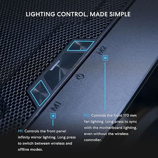 Lian Li LANCOOL 217 INF Infinity Mirror Computer Case