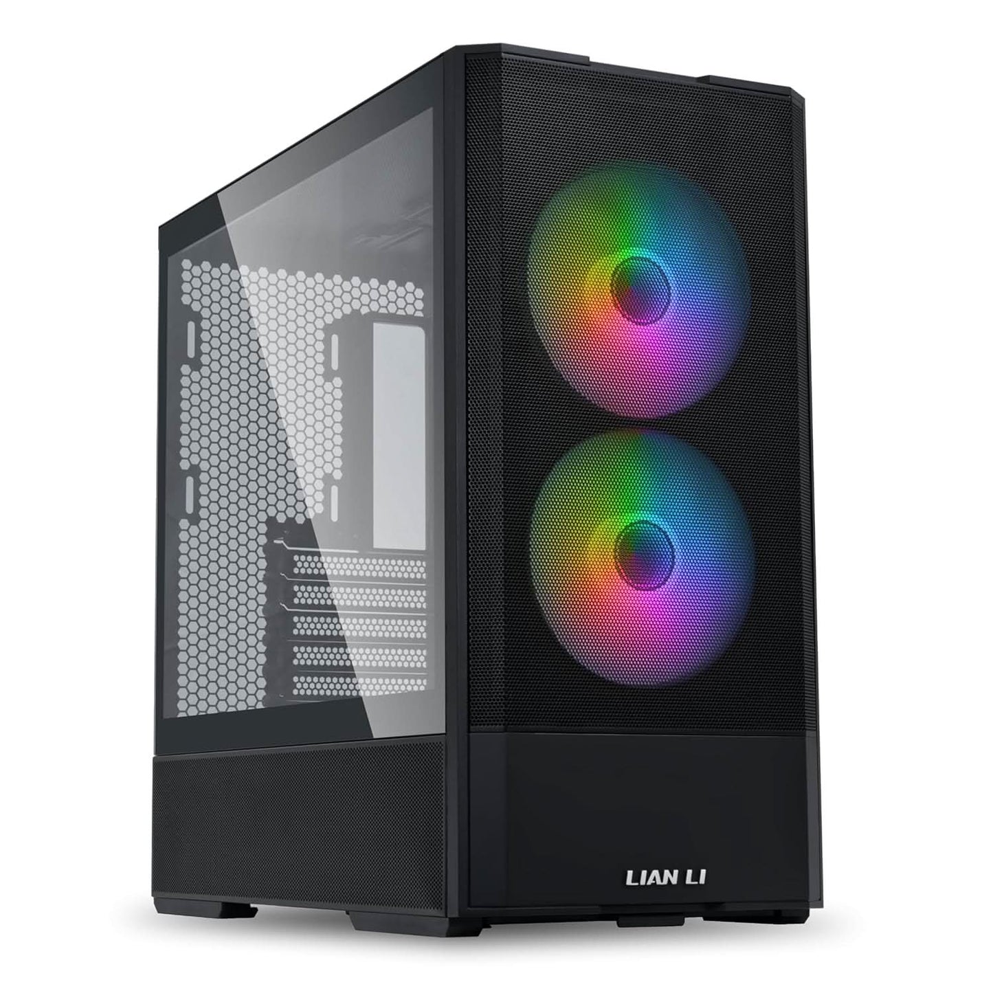 Lian Li LANCOOL 207 Mid-Tower ATX Gaming Cabinet - Black (G99.LAN207RX.in)