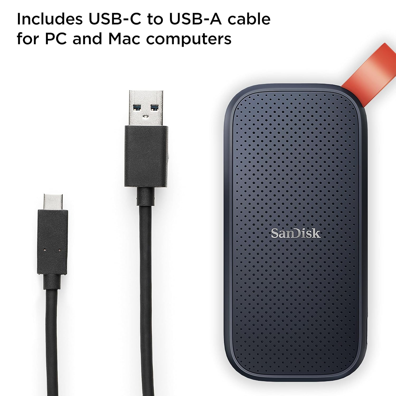 SanDisk 1TB 外付けSSD E30 (未使用) SANDISK 1TB PORTABLE E30 SSD SDSSDE30-1T00-G26