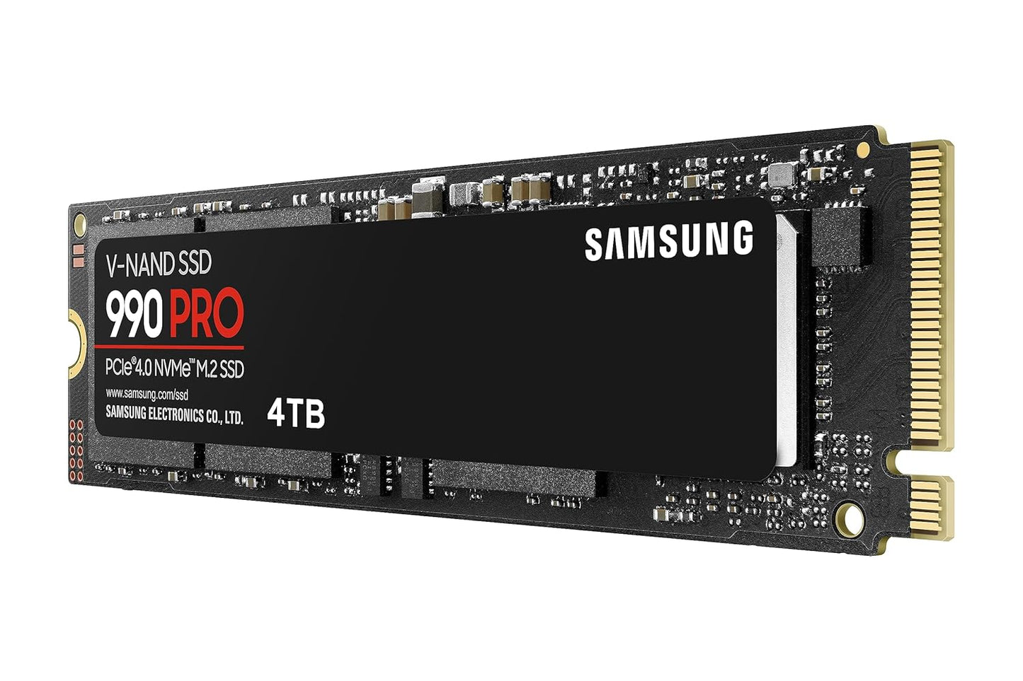 SAMSUNG 990 PRO SSD 4TB - MZ-V9P4T0BW, BLACK