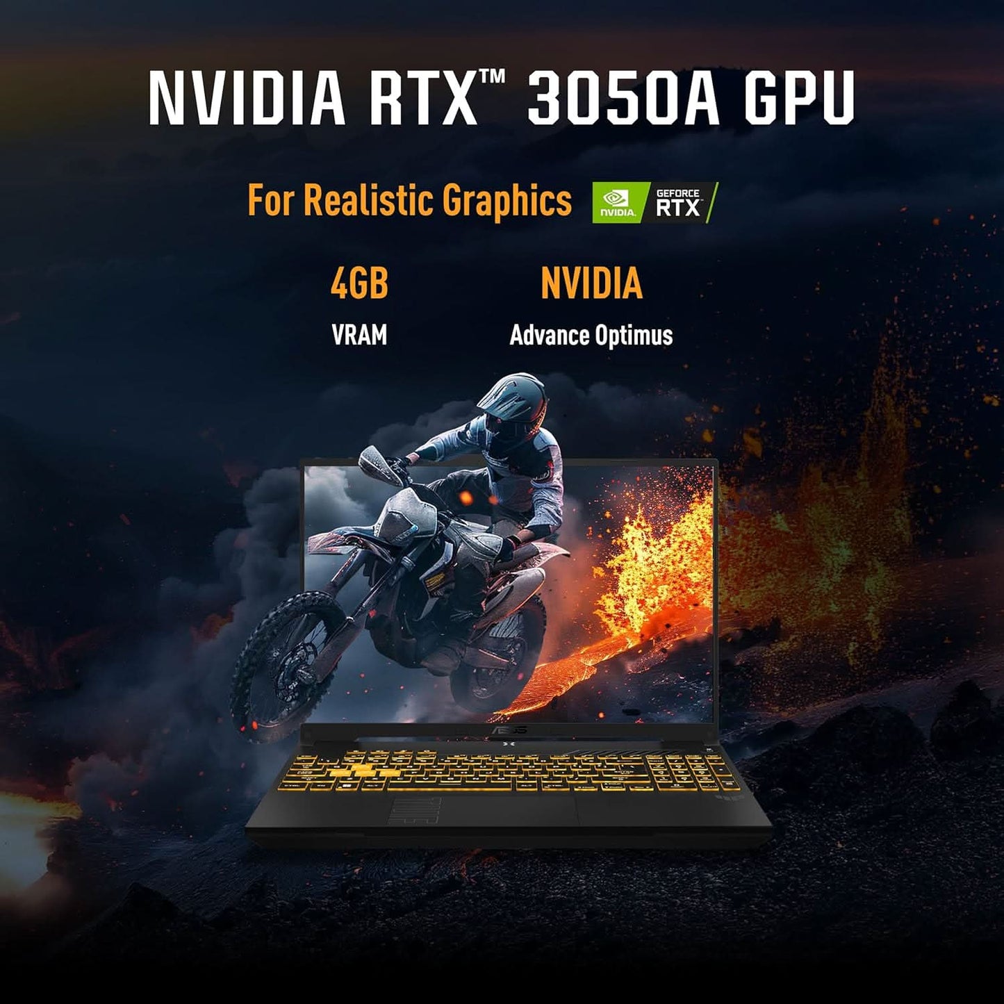 ASUS TUF Gaming F16,Intel Core 5 Processor 210H Gaming Laptop (RTX 3050A-4GB/65WTGP/16GB/512GB/FHD+/16 inch/144Hz/Windows 11/M365 Basic (1Year)*/Office Home 2024/Mecha Gray/2.20 Kg) FX607VB-RL087WS/76WS