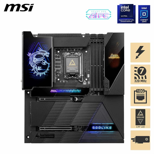 MSI MEG X870E GODLIKE AM5 E-ATX MOTHERBOARD