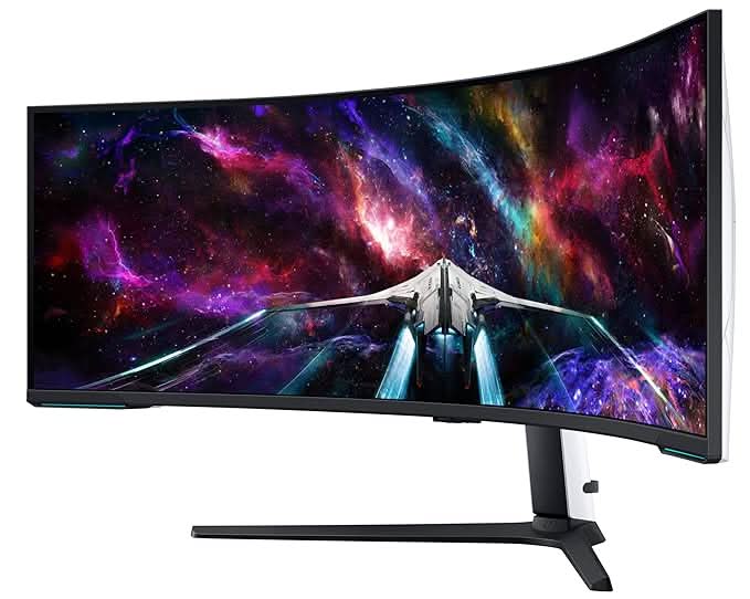 Samsung Odyssey Neo G9 57 Inch Dual UHD Curved VA Gaming Monitor LS57CG950NWXXL