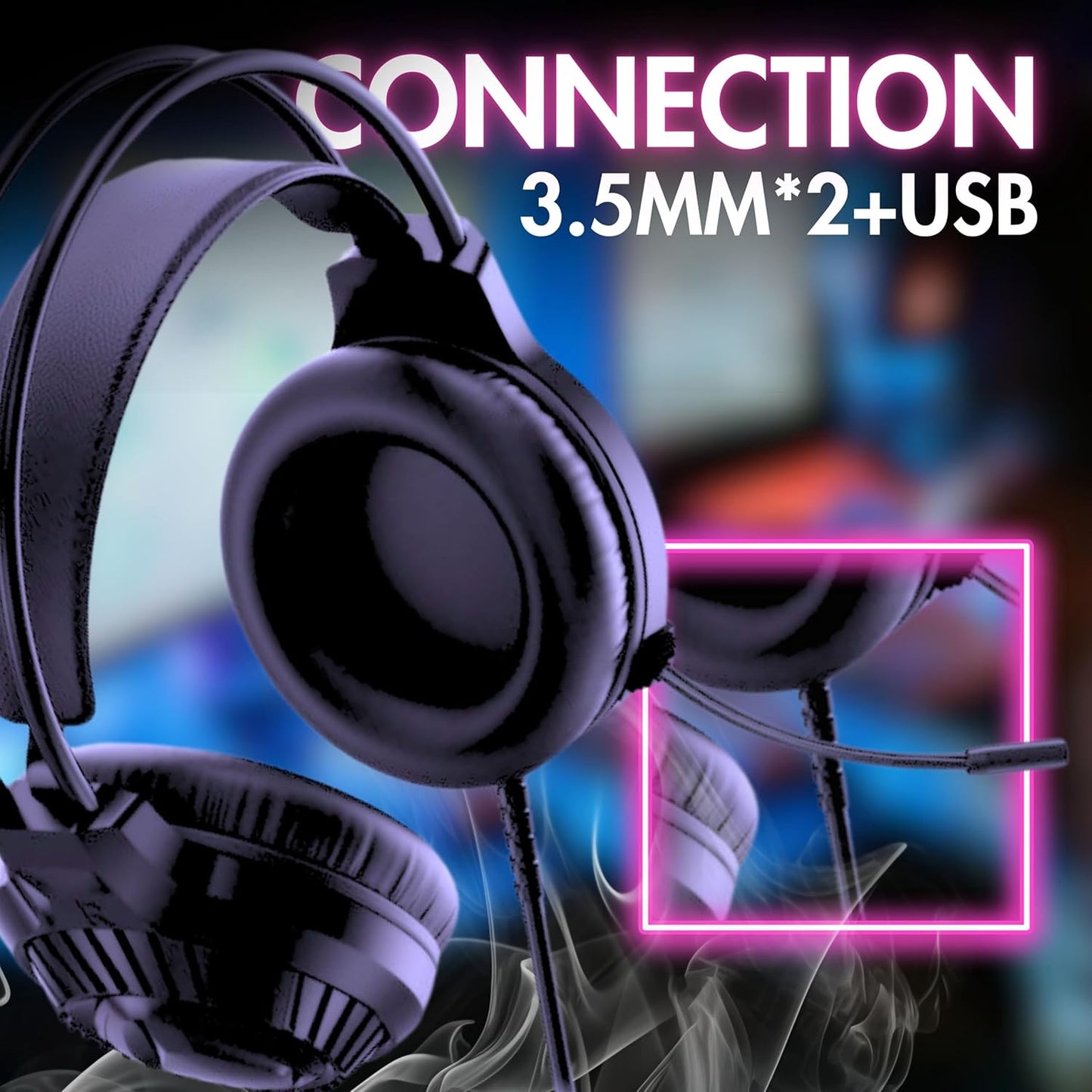 AULA S608 BLACK GAMING HEADSET